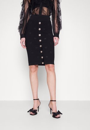 Bleistiftrock - black