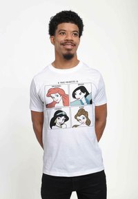 Henry Tiger DISNEY PRINCESSES PORTRAIT POWER UNISEX - Camiseta estampada - white