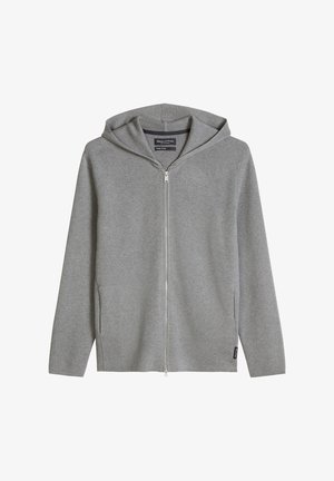 Marc O'Polo, KNIT CARDIGANS LONGSLEEVE - Strickjacke - cloudy grey melange