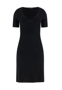 Abito in maglia - schwarz