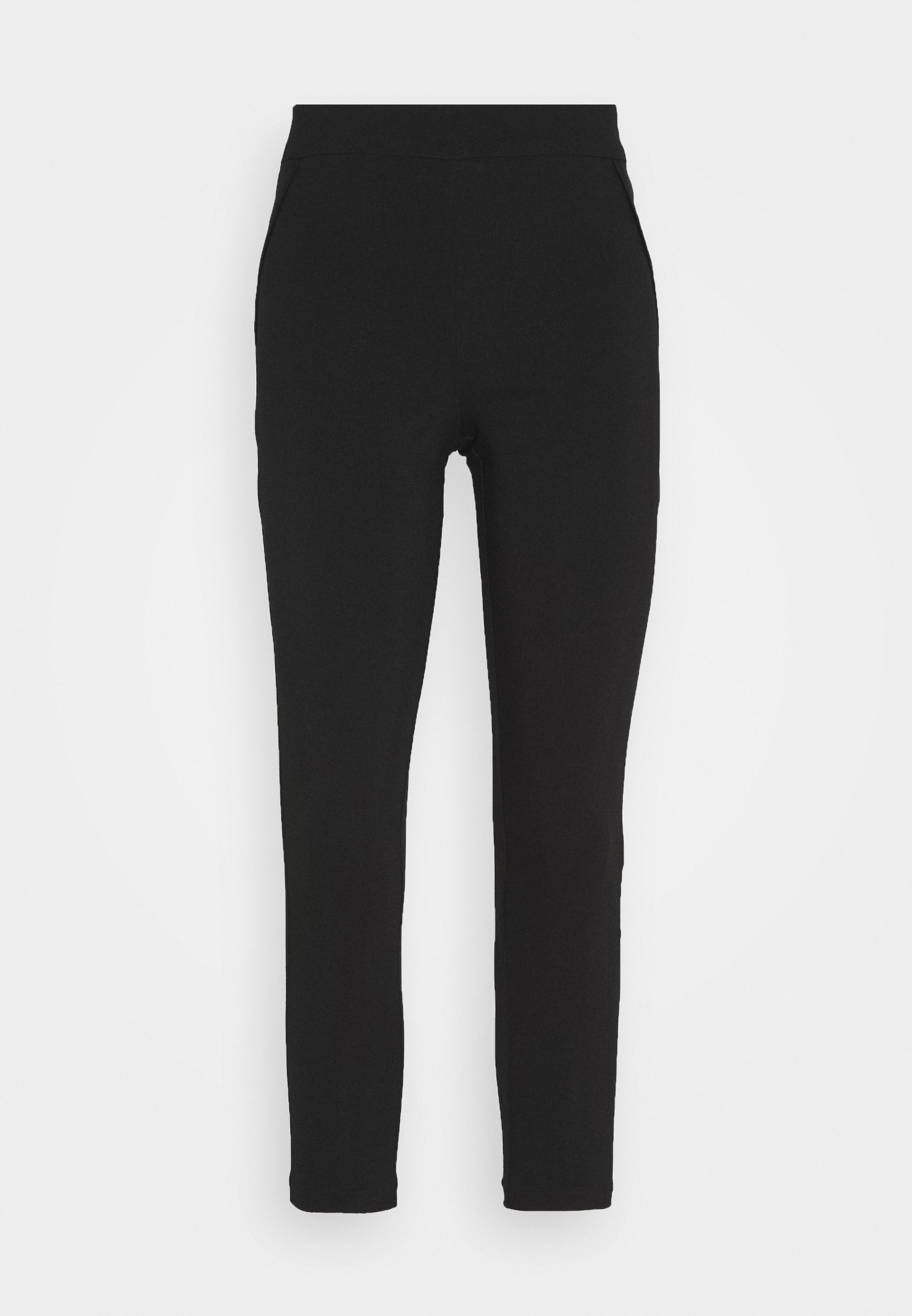 Dorothy Perkins Petite GINGHAM BENGALINE Leggings black Dorothy Perkins Petite GINGHAM BENGALINE - Leggings - black