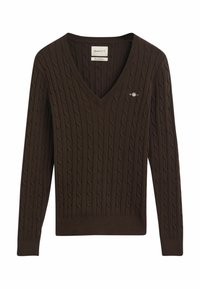 Unselected, deep brown
