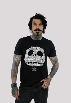 DISNEY THE NIGHTMARE BEFORE CHRISTMAS JACK SKELLINGTON FACE  PR - T-shirt print - black