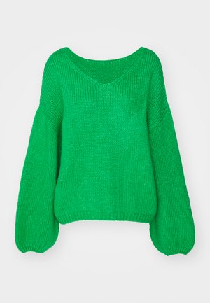 JDYDINEA REVERSIBLE - Pullover - bright green