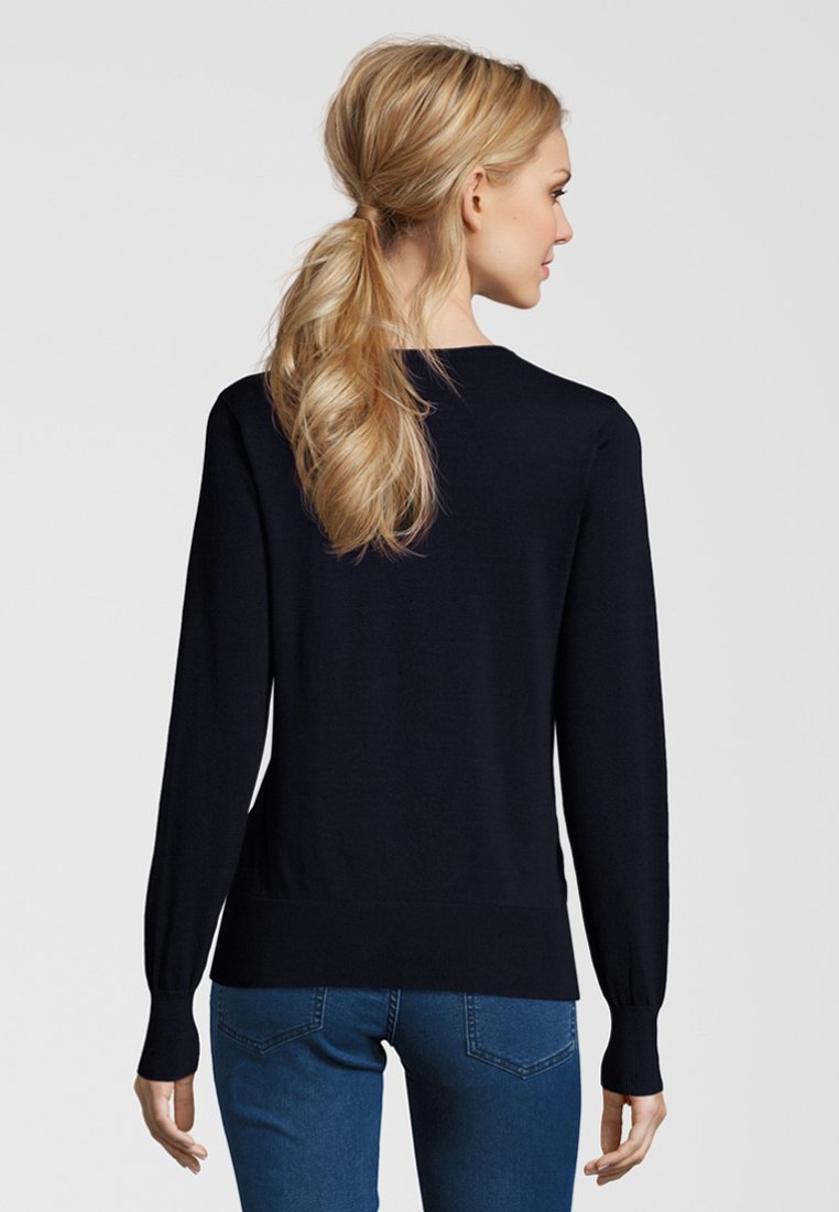 Damen Strickjacken | Golfino ANITA Strickpullover navy/dunkelblau - CL24314 Damen Strickjacken | Golfino ANITA Strickpullover navy/dunkelblau - CL24314
