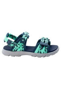 Jack Wolfskin 2 IN 1 UNISEX - Sandale za hodanje - blue /green