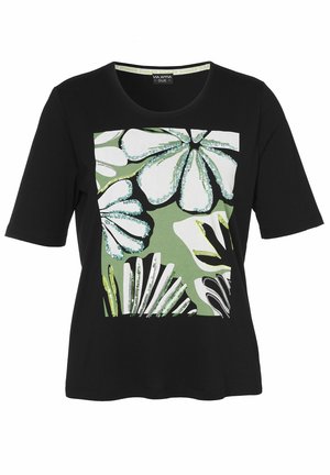 Print T-shirt - schwarz