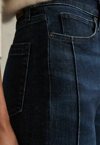 Reiss HEATHER STRETCH WIDE LEG  - Leveälahkeiset - dark blue