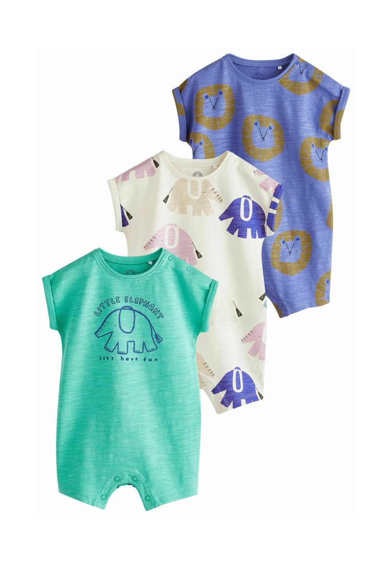 Next ROMPERS 3 PACK  - REGULAR FIT - Combinaison - purple green character