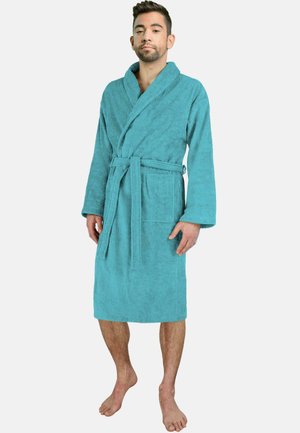 PREMIUM - Bademantel - türkis