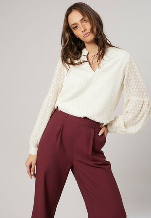 DEELUXE, DEELUXE ORIGINAL BLUSE CONSTANZA - Blouse - altweiß