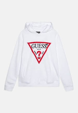 JUNIOR HOODED ACTIVE CORE - Hættetrøje - pure white