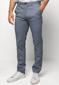 Selected Homme Tygbyxor - light blue