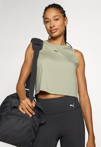 Puma SLEEVELESS TANK - Top - lux army