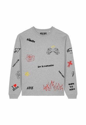 GRAFFITI UNISEX  - Sweater - mottled grey