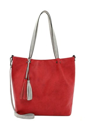 SURPRISE - Velk kabelka - red lightgrey