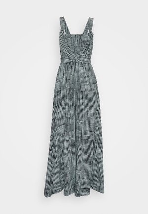 FLOU WRAP DRESS - Maksi suknelė - black/paper mint