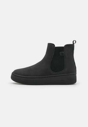 BOOTIE - Botki na platformie - black