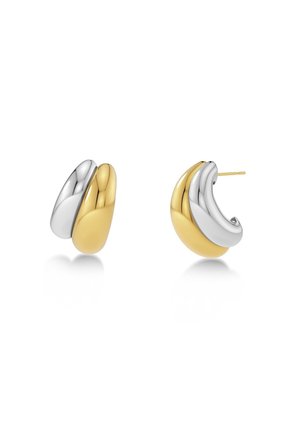 FURO DUO MIXED CREOLES - Ohrringe - steel