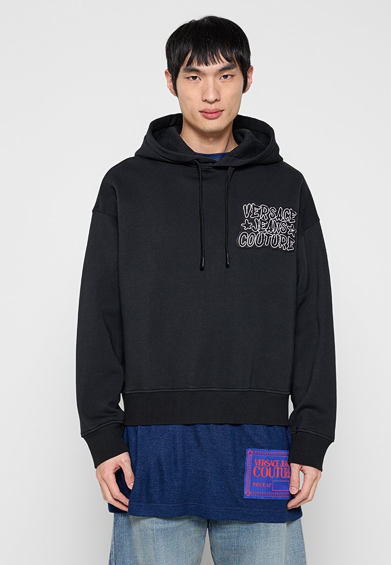 Versace Jeans Couture Hoodie zwart