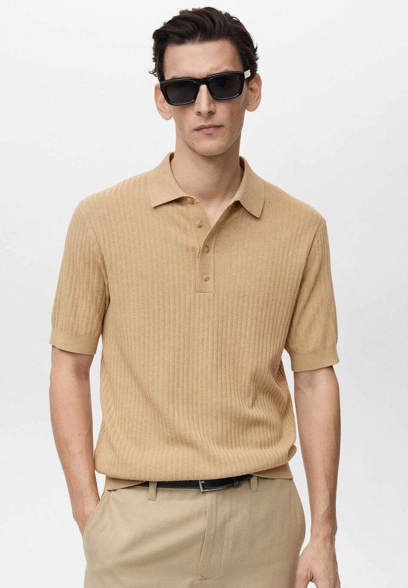 Mango PAULE - Polo shirt - beige