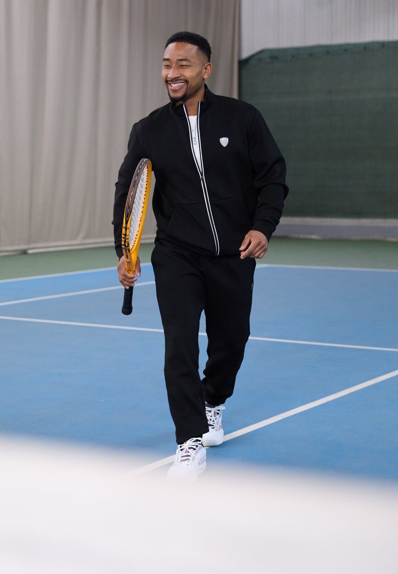 EA7 Emporio Armani TRAIN PREMIUSHIELD TRACK SUIT - Trenirka - black
