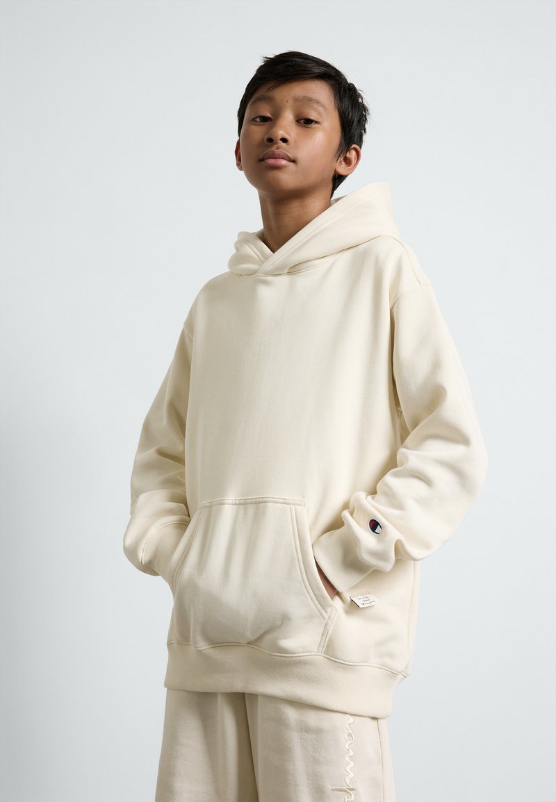 Champion - EXCLUSIVE HOODIE UNISEX - Sweatshirt - beige, Agrandir