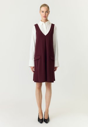YAS YASMALEA WIDE DRESS - Robe de jour - fig