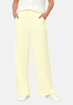 Stoffhose - light yellow