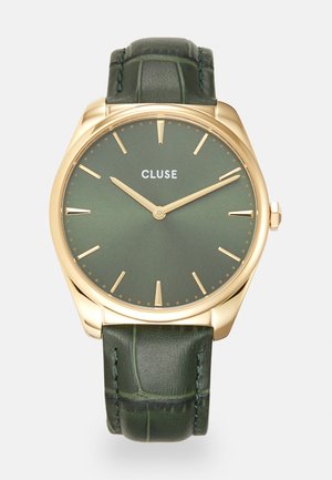 FEROCE - Klokke - gold-coloured/forest green