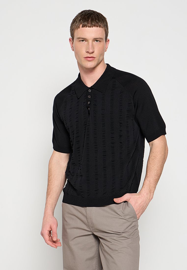 WOOD WOOD Poloshirt zwart