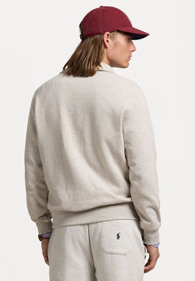 Polo Ralph Lauren LOGO FLEECE QUARTER-ZIP SWEATSHIRT - Ikdienas džemperis - light sport heather