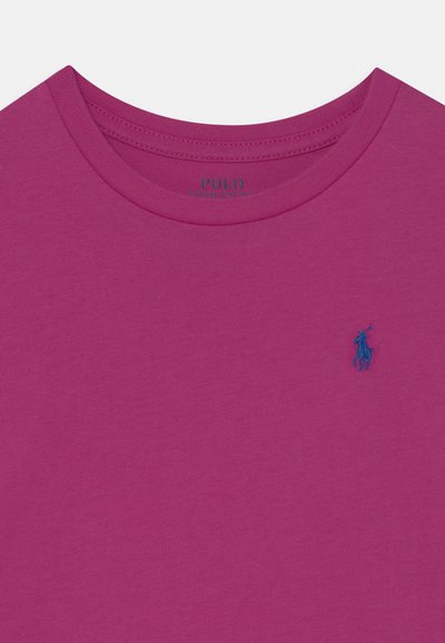 Polo Ralph Lauren COTTON JERSEY CREWNECK TEE - T-shirt básica - vivid pink