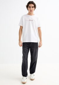 INSIDE MANGA CORTA REFRESCO - Camiseta estampada - blanco
