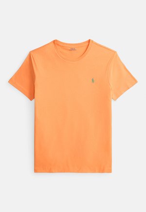 CUSTOM SLIM FIT JERSEY CREWNECK T-SHIRT - Βασικό μπλουζάκι - pompano orange/c5566