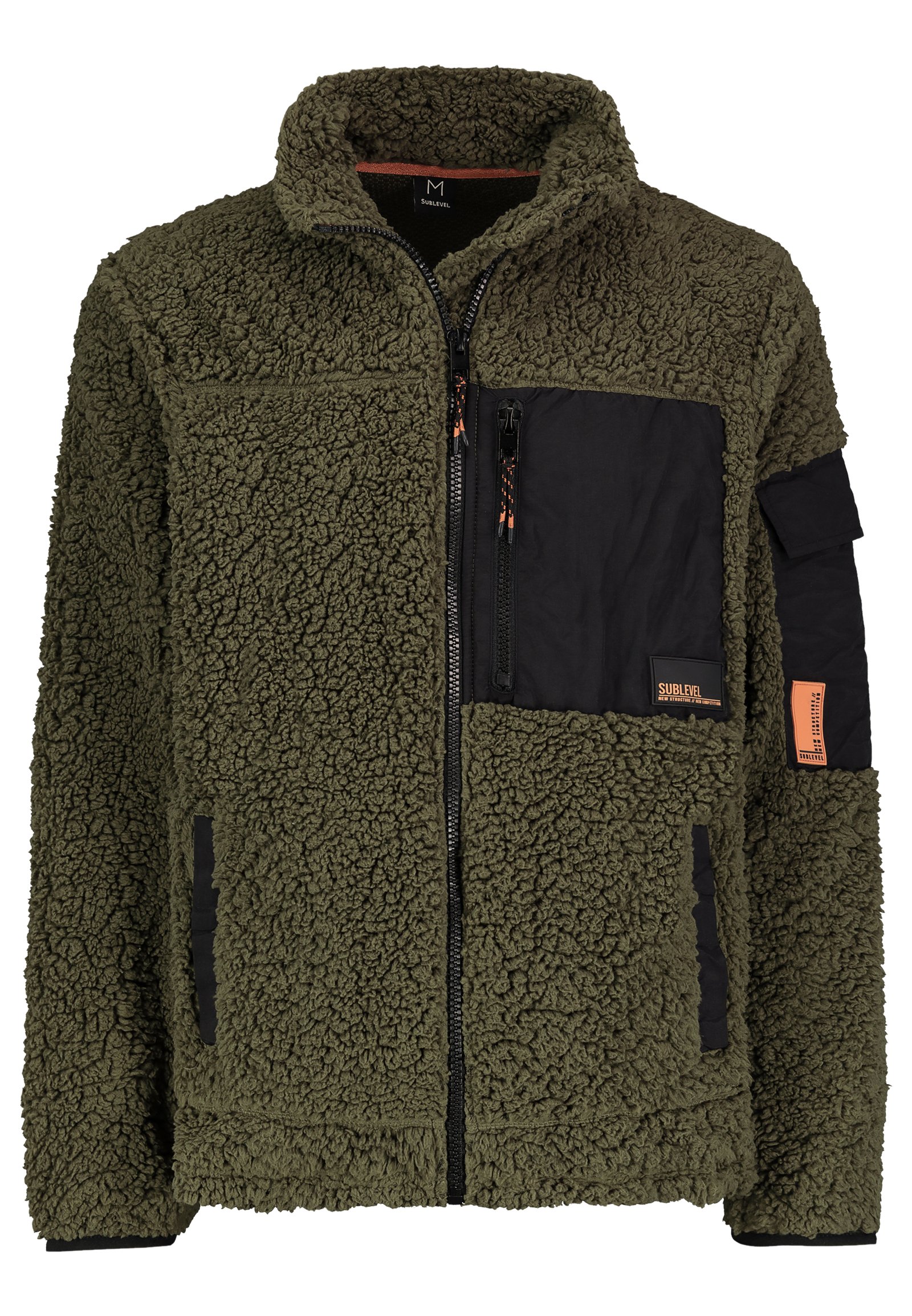 chunky fleece jacket