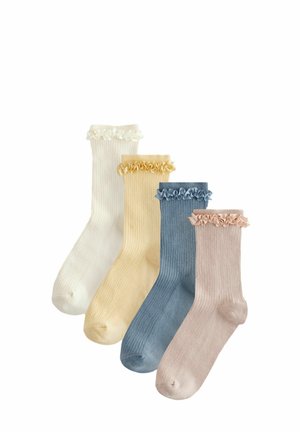 FRILL TRIM 4 PACK - Strømper - neutral blue