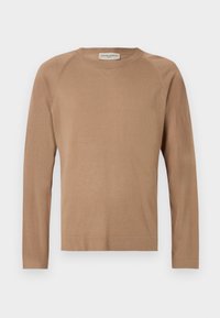 NATE  - Long sleeved top - dry brown