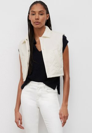 Waistcoat - white cotton