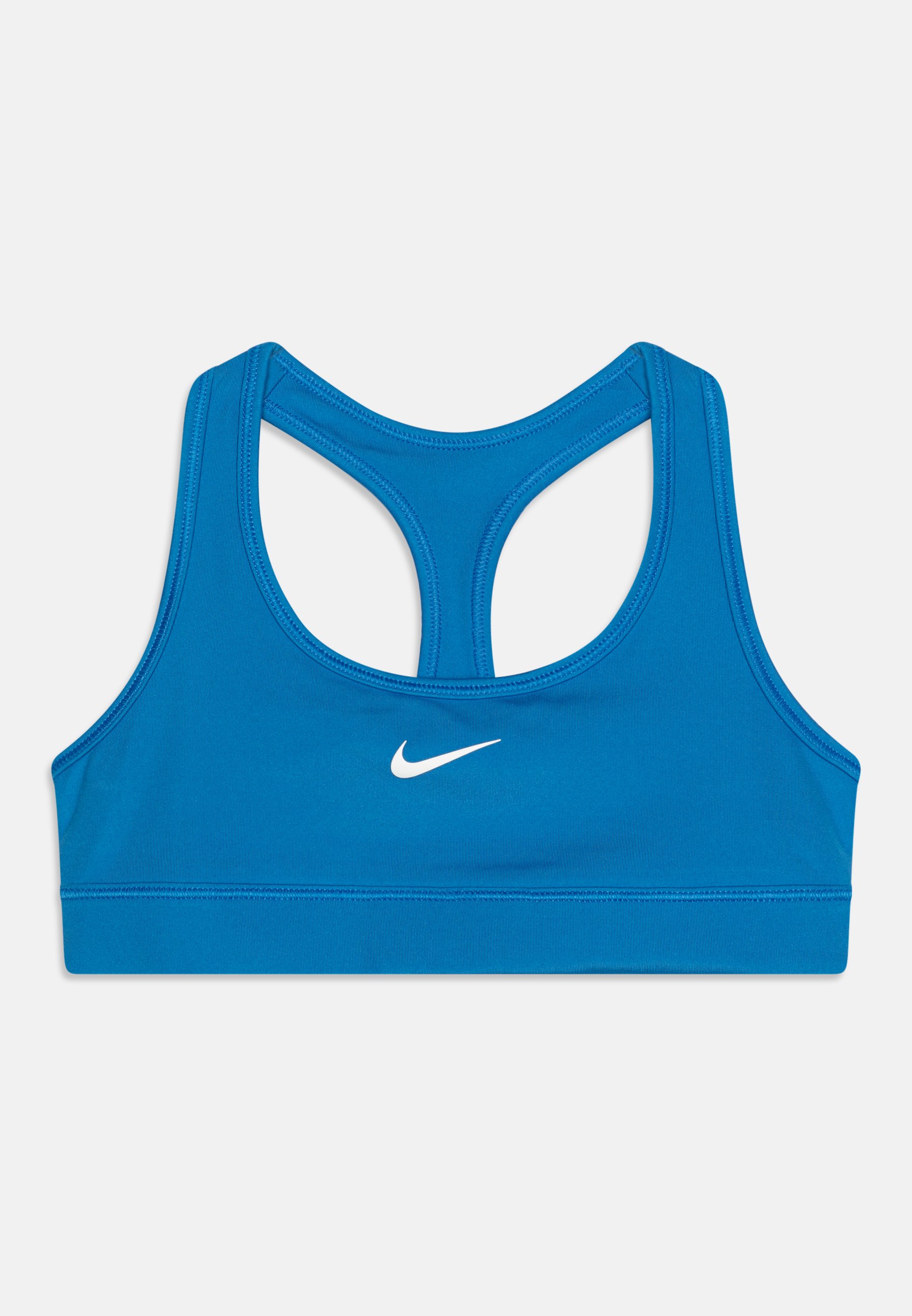 Nike Performance DRY FIT BRA Sports bra light photo blue/white
