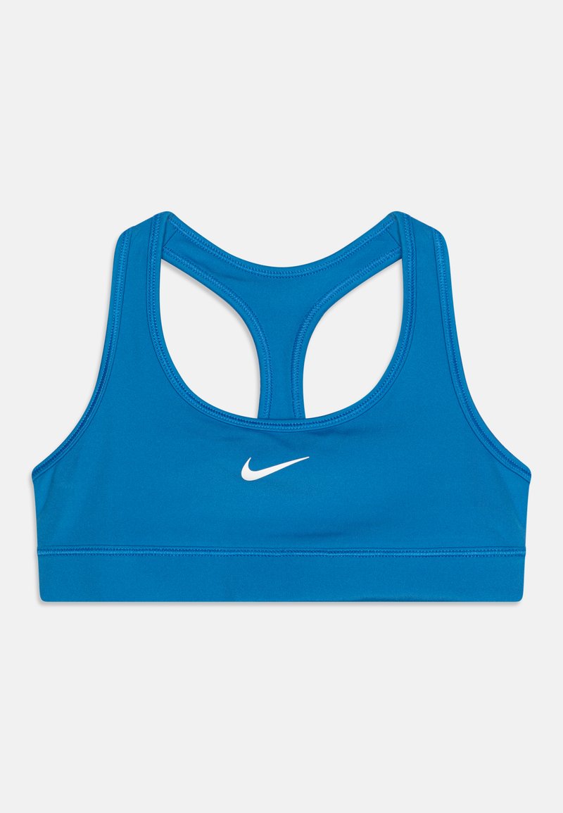 Nike Performance - DF BRA - Sport BH - light photo blue/white, Vergroten