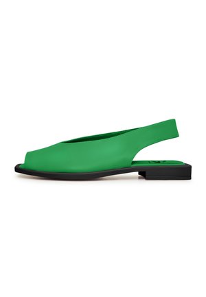 Cesare Gaspari, FLAT SOLE - Sandalen - green