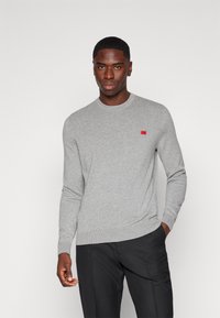 HUGO SAN CASSIUS - Pullover - medium grey