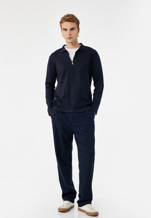 Strickpullover - dark blue