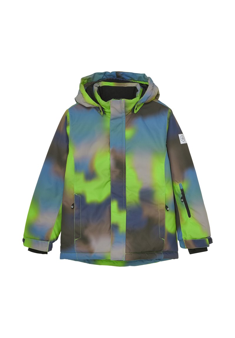 Color Kids Skijacke - green gecko