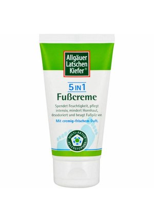 ALLGÄUER LATSCHENKIEFER FUSSPFLEGE 5IN1 FUSSCREME - Foot cream - weiß
