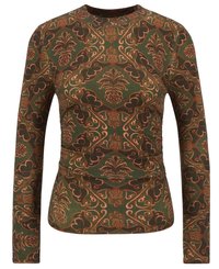 BARBOUR FARM RIO LUANA LONG SLEEVE KNITTED TOP - T-shirt à manches longues - multi-coloured