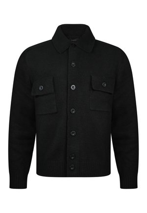 SIKSILK, KNITTED CARDIGAN. - Chaqueta de punto - black