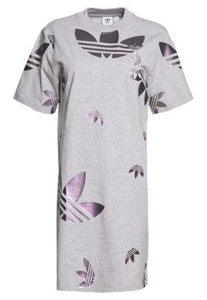 Jerseykleid - mottled grey