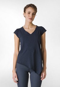 Print T-shirt - dark blue